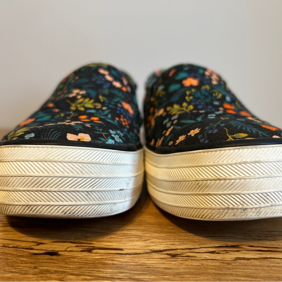 Keds Women's Rifle Paper Slip-On Sneakers 9 - Picture 3 of 7